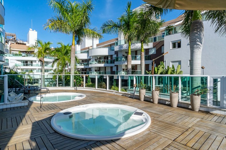 Apartamento de Luxo em Condo com Piscina e Jacuzzi - Bouleva