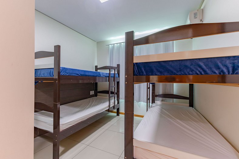 Belissimo Apartamento Familiar na Praia de Bombas - 2 dorms