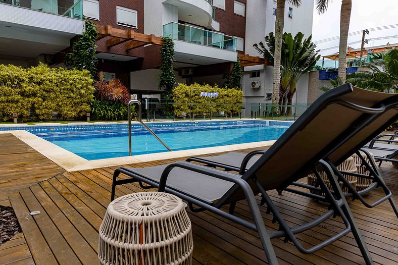 Boulevard Bombinhas, Condo com Piscina Climatizada - Apto 3