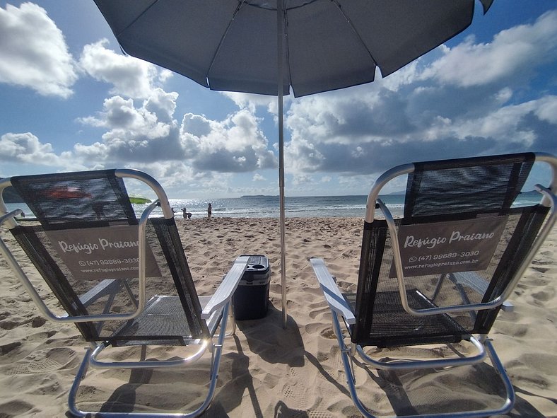 Refúgio Praiano no Centro de Bombinhas